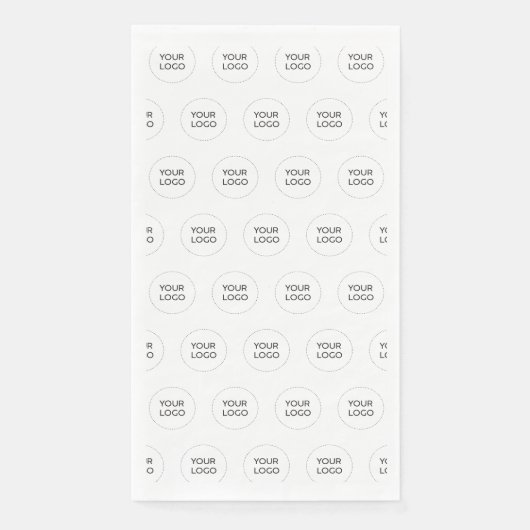 Eenvoudige speciale promotie voor aangepaste zakel servet (Voorkant)