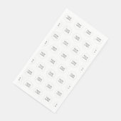 Eenvoudige speciale promotie voor aangepaste zakel servet (Hoek)