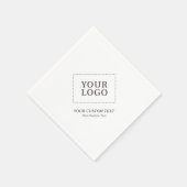 Eenvoudige speciale promotie voor aangepaste zakel servet (Hoek)