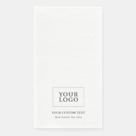 Eenvoudige speciale promotie voor aangepaste zakel servet