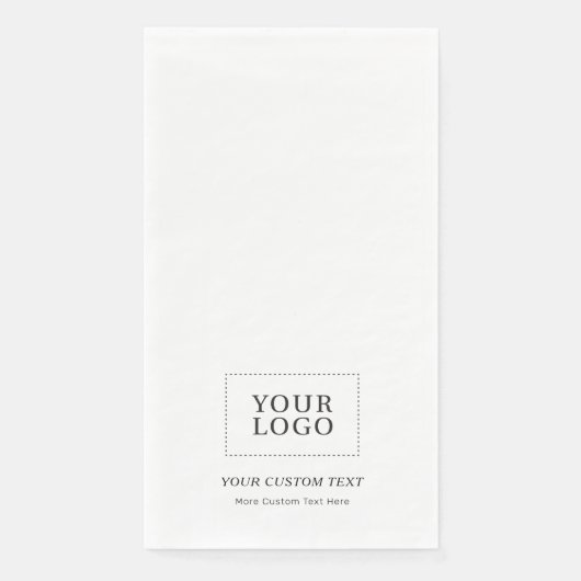 Eenvoudige speciale promotie voor aangepaste zakel servet (Voorkant)