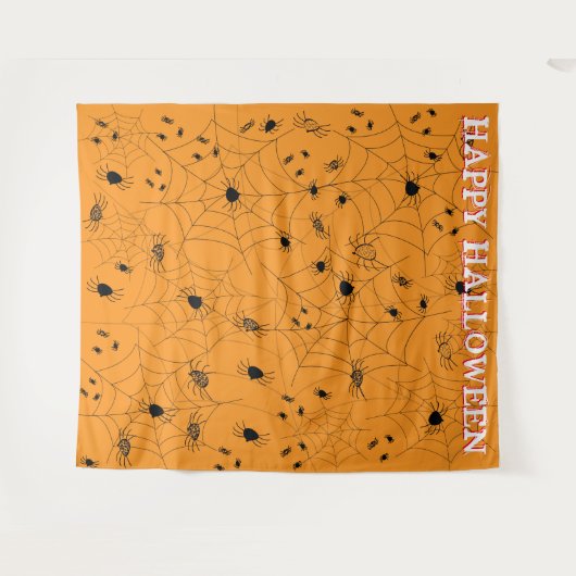 Eenvoudige Spider Kid Vriendelijke Feest Foto Acht Wandkleed (Voorkant (horizontaal))