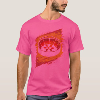 Eenvoudige stalen pan Een idee voor stalen band Ee T-shirt