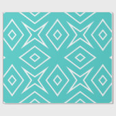 Eenvoudige stangen en Ruitenschroot Cadeaupapier (Vlak)