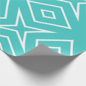 Eenvoudige stangen en Ruitenschroot Cadeaupapier (Hoek)