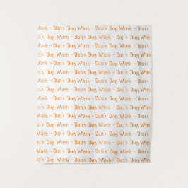 Eenvoudige stap en herhaal aangepaste banner voor  wandkleed