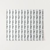 Eenvoudige stap en herhaal de Small Business Custo Wandkleed (Voorkant (horizontaal))