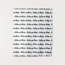 Eenvoudige stap en herhaal de Small Business Custo Wandkleed