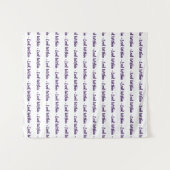 Eenvoudige stap en herhaling: kijk binnen aangepas wandkleed (Voorkant (horizontaal))