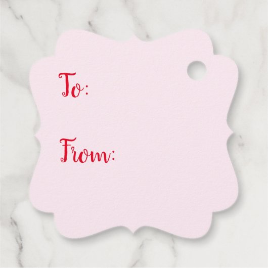 Eenvoudige Star Tree Mid Mod Vrolijk Kerstfeest Bedankjes Labels (Achterkant)