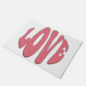 Eenvoudige, stedelijke, moderne, koele design Love Deurmat (Schuin)