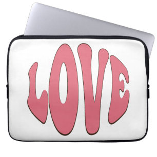 Eenvoudige, stedelijke, moderne, koele design Love Laptop Sleeve