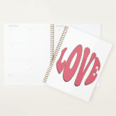 Eenvoudige, stedelijke, moderne, koele design Love Planner (Display)