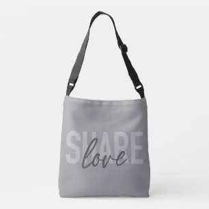 Eenvoudige, stedelijke, trendy, moderne Share Love Crossbody Tas