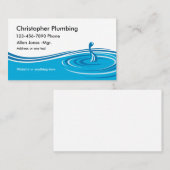 Eenvoudige stekker visitekaartje (Voorkant / Achterkant)