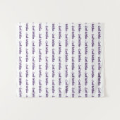 Eenvoudige Step and Repeat-Uitzicht Binnen Aangepa Wandkleed (Voorkant (horizontaal))