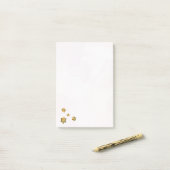 Eenvoudige ster post-it® notes (Op bureau)