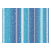 Eenvoudige sterren op een blauwe helling met witte tafelkleed (Voorkant (Horizontaal))