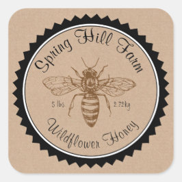 Eenvoudige Stickers voor het trekken van bijenkorf