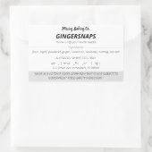 Eenvoudige Stickers waswet (Tas)