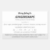 Eenvoudige Stickers waswet (Voorkant)