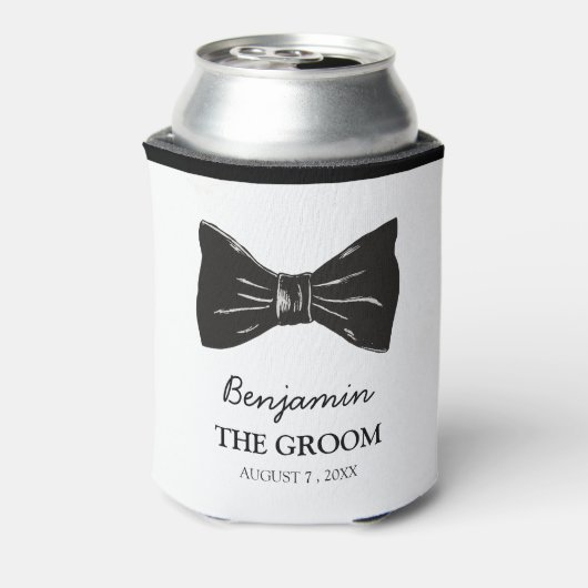 Eenvoudige  stijl aangepaste bruidebruideweddensch blikjeskoeler (Blikje Achterkant)