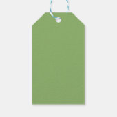 Eenvoudige stijl prijs maat cadeaulabel (Achterkant)
