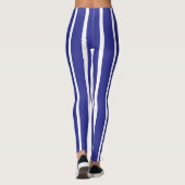 EENVOUDIGE STIJLVOLE MODERNE OP MAAT GEMAakte BLAU Leggings (Achterkant)