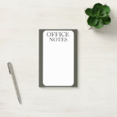 EENVOUDIGE STIJLVOLE MODERNE OP MAAT GEMAAKTE KANT POST-IT® NOTES (Kantoor)