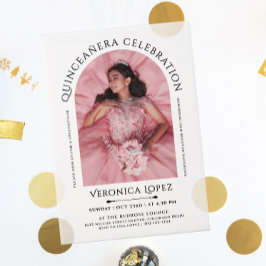 Eenvoudige stijlvolle elegante foto met klassieke  vellum uitnodigingen