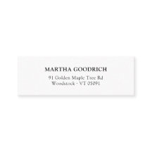 Eenvoudige stijlvolle elegante typografie 12