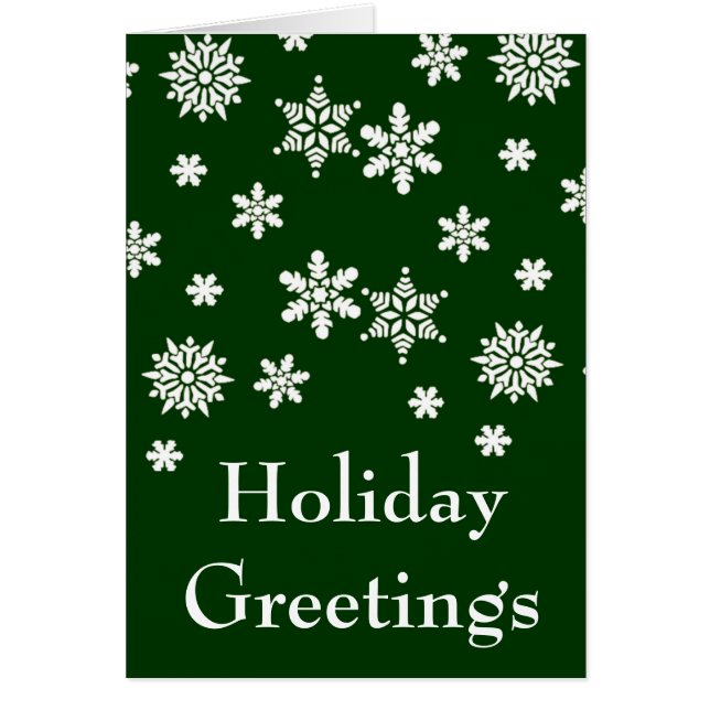 Eenvoudige stijlvolle en moderne kerstKaart (Voorkant)