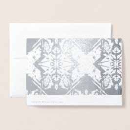 Eenvoudige, stijlvolle Folie Kaarten