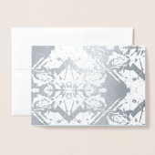 Eenvoudige, stijlvolle Folie Kaarten (Voorkant met envelop)