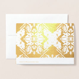 Eenvoudige, stijlvolle Folie Kaarten