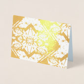 Eenvoudige, stijlvolle Folie Kaarten (Voorkant)