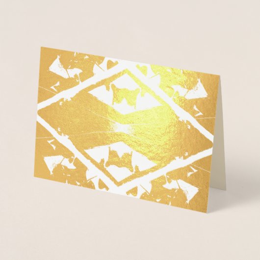 Eenvoudige, stijlvolle Folie Kaarten (Voorkant)