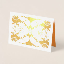 Eenvoudige, stijlvolle Folie Kaarten