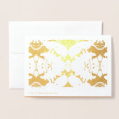 Eenvoudige, stijlvolle Folie Kaarten (Met envelop)