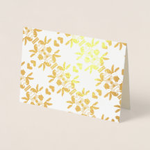 Eenvoudige, stijlvolle Folie Kaarten