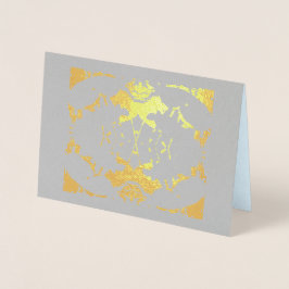 Eenvoudige, stijlvolle Folie Kaarten