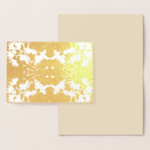 Eenvoudige, stijlvolle Folie Kaarten