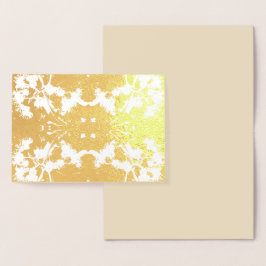 Eenvoudige, stijlvolle Folie Kaarten