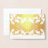 Eenvoudige, stijlvolle Folie Kaarten (Met envelop)