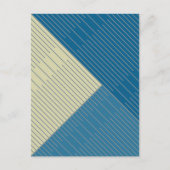 Eenvoudige stijlvolle lijnen 2 briefkaart (Voorkant)