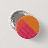 Eenvoudige stijlvolle lijnen 2 ronde button 3,2 cm (Voorkant /achterkant)