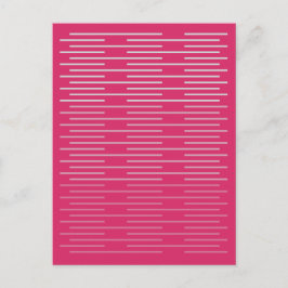 Eenvoudige stijlvolle lijnen 3 briefkaart