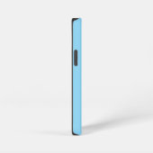 Eenvoudige Stijlvolle Moderne Naam Minimaal Lichtb iPhone Hoesje (Rechterkant)