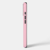 Eenvoudige stijlvolle scriptnaam Cotton Candy Roze Case-Mate iPhone Case (Achterkant / Links)