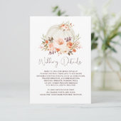 Eenvoudige stijlvolle Waterverf - Zonnebloem - det Informatiekaartje (Staand voorkant)